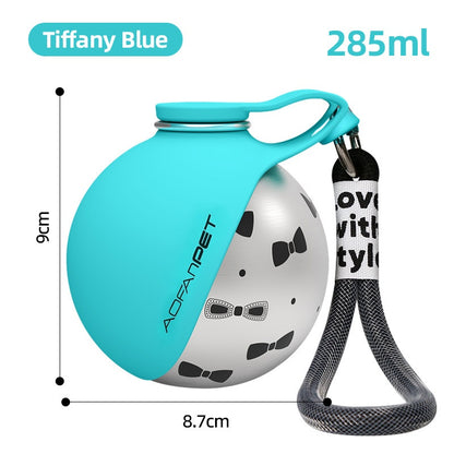 Outdoor Pet Stainless Steel Water Cup
