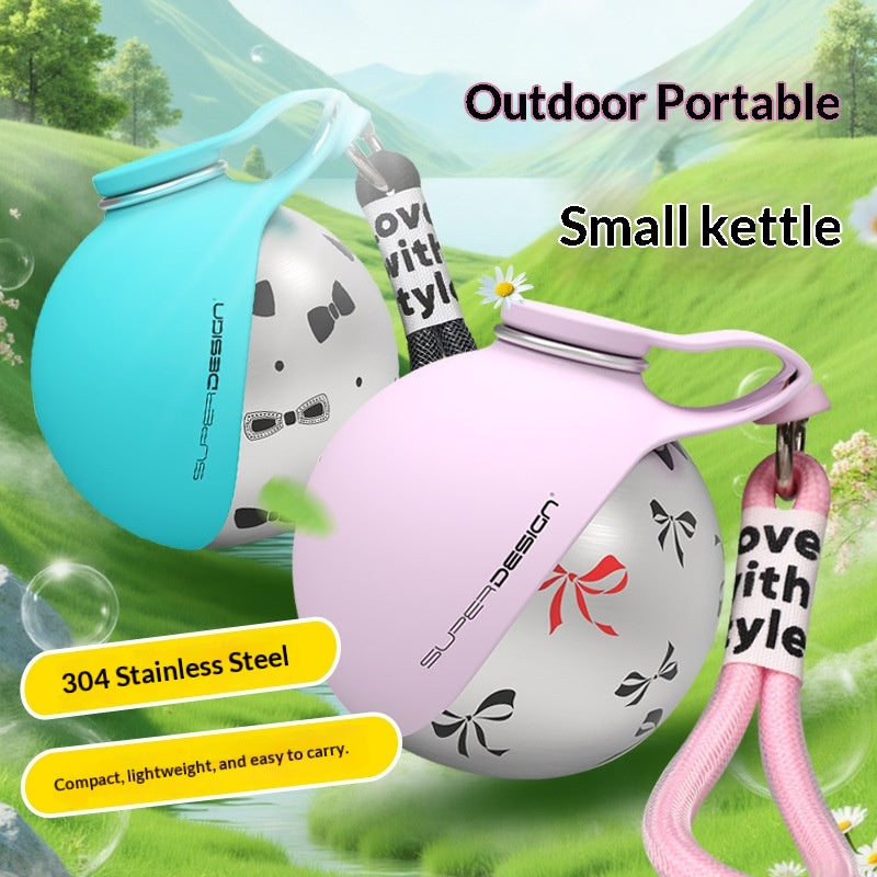 Outdoor Pet Stainless Steel Water Cup